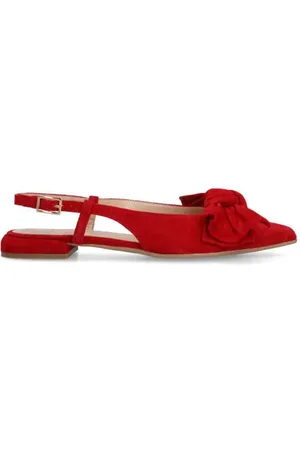 Manfield Suède slingback loafers