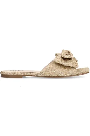 Sacha Raffia slippers