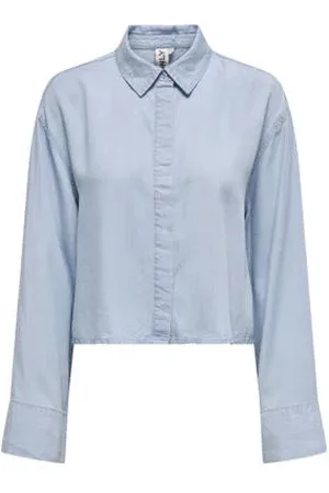 ONLY Blousetop lichtblauw