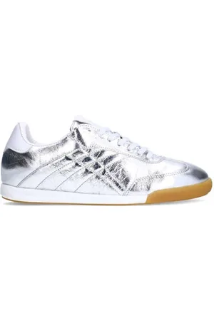 Manfield Leren sneakers