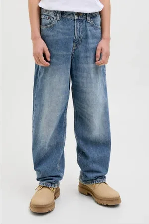 JACK & JONES JUNIOR high waist loose fit jeans medium