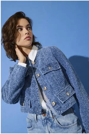 ONLY Denimkatoen; spijkerjas
