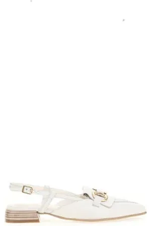 Mjus Portofino leren slingback loafers