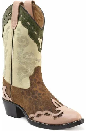 Bootstock Leo leren cowboylaarzen