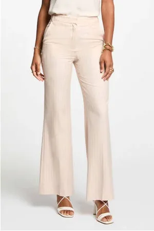 Morgan Straight high waist pantalon lichtroze