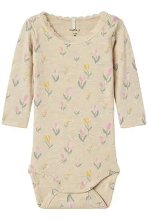 NAME IT BABY newborn romper beige