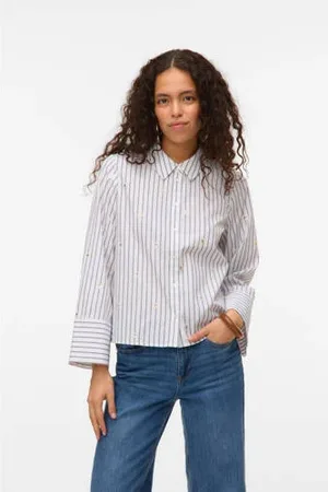 VERO MODA Blouse ecru