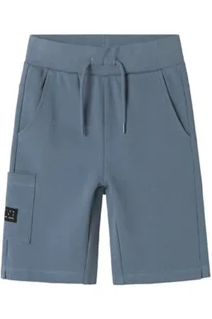 NAME IT KIDS sweatshort middenblauw