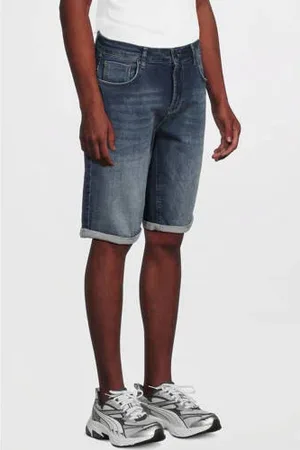 Cars Regular denim short dark blue denim