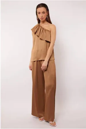 Fluresk Wide leg regular waist broek