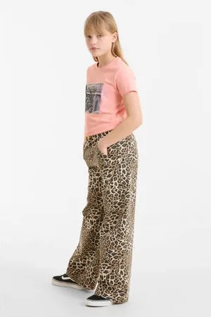 Me & My Monkey Panterprint jeans