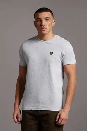 Lyle & Scott Gemeleerd regular fit T