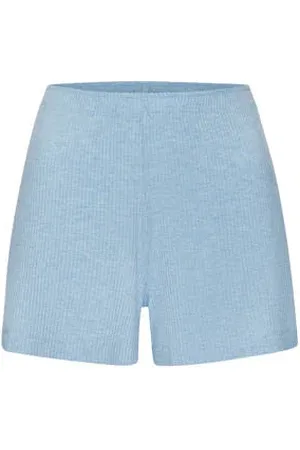 QS by s.Oliver Pyjamashort met ribstructuur