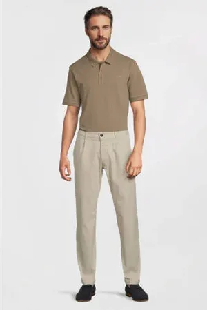 HUGO BOSS Relaxed chino beige