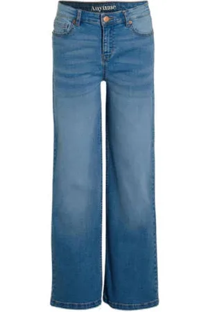 Anytime Wide leg jeans mid blue