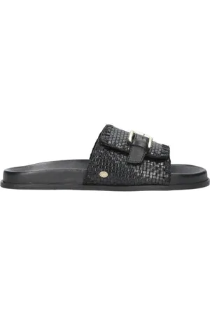 Fred de la Bretoniere Ebby Elena leren slippers