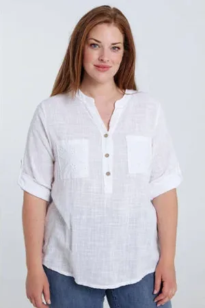 Paprika Blousetop wit