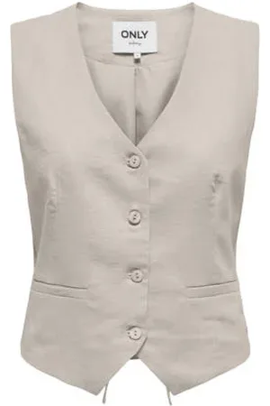 ONLY Gilet beige