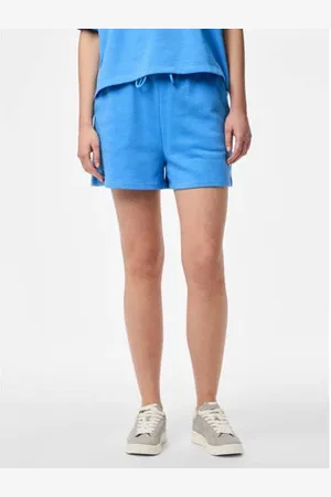 Pieces® Loungeshort PCCHILLI felblauw