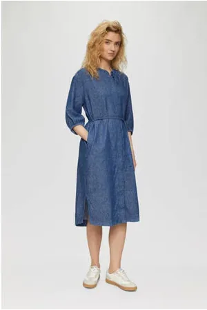 QS by s.Oliver Linnen blousejurk