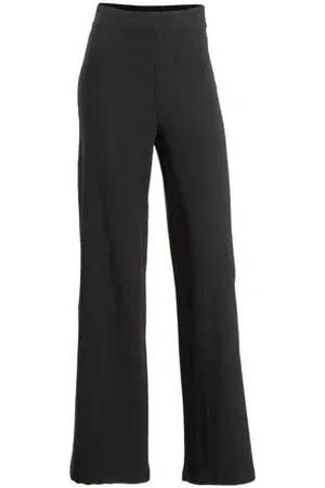 RUBY Crinkle wide leg broek