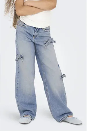 ONLY KIDS GIRL wide leg jeans