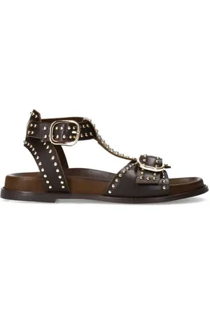 Sacha Leren sandalen