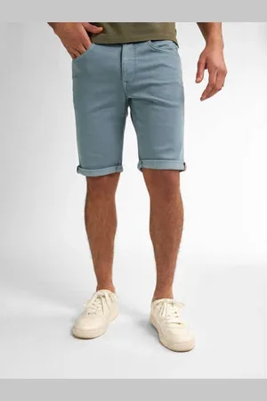 Petrol Industries Denim slim denim short blauw