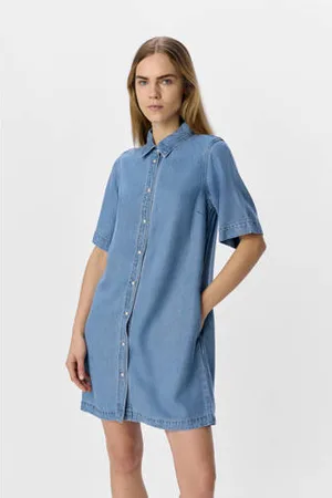 Object Blousejurk denim