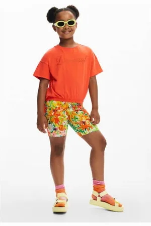 Desigual Biker short groen