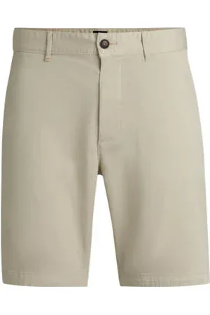 HUGO BOSS Slim chino short beige