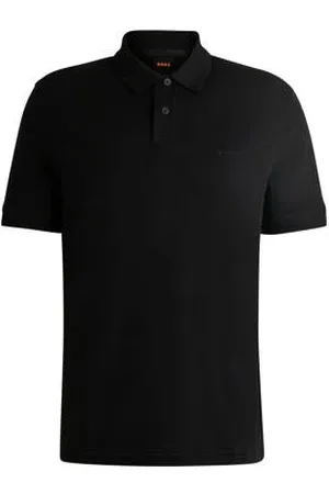 HUGO BOSS Regular polo zwart