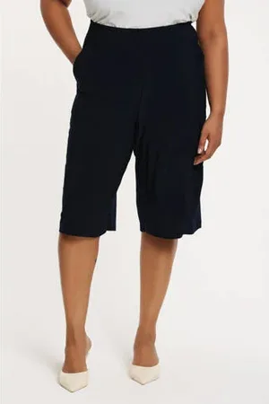 Yoek Wide leg high waist bermuda short