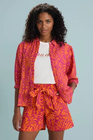 Geisha Blouse oranje