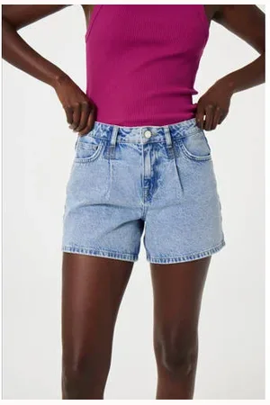 Fabienne Chapot Denim regular waist denim short