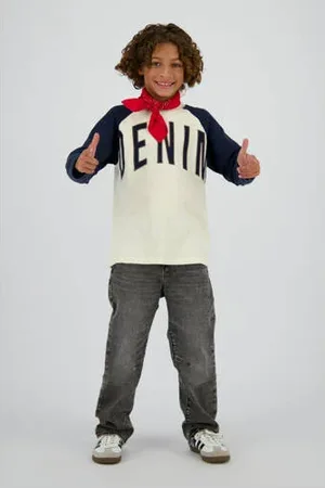 Vingino Relaxed loose fit jeans grey denim