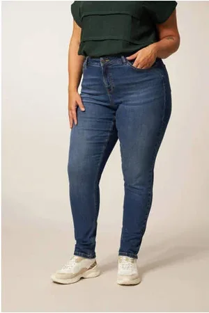 Miss Etam Slim fit jeans Jackie medium blue