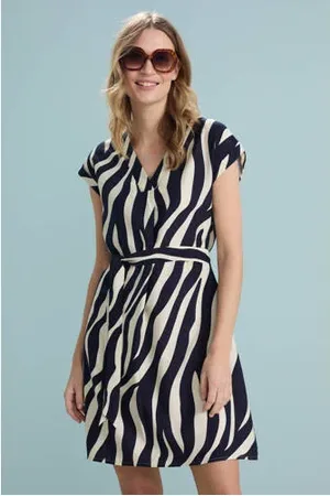 Smashed Lemon Zomerjurk donkerblauw