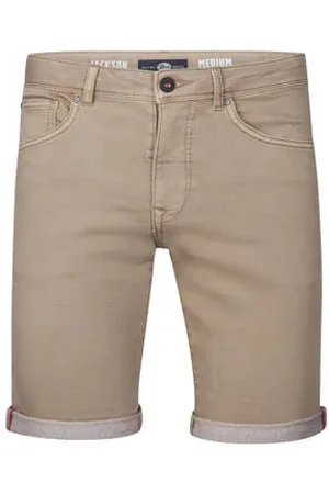 Petrol Industries Denim slim denim short beige