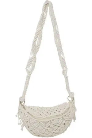 Ichi Gevlochten crossbody tas