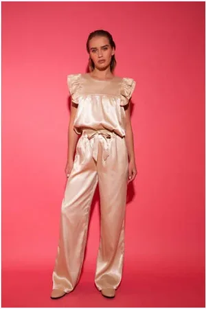 Studio Amaya Straight high waist broek