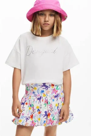 Desigual Korte rok wit