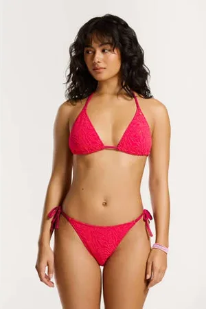 Shiwi Voorgevormde triangel bikini Liz met textuur