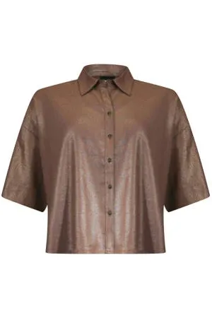 Poools Linnen blouse