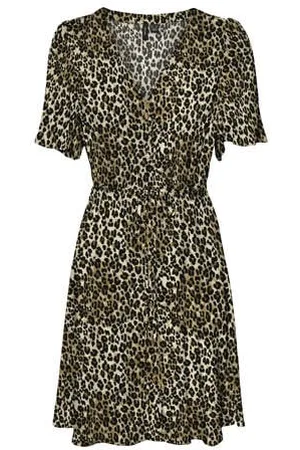 VERO MODA Jurk bruin