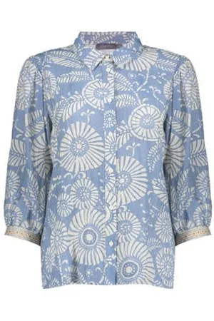 Geisha Blouse blauw