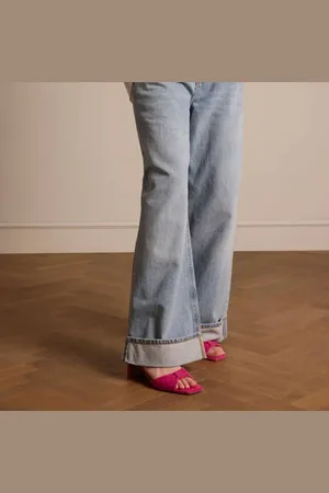 Manfield Suède sandalettes
