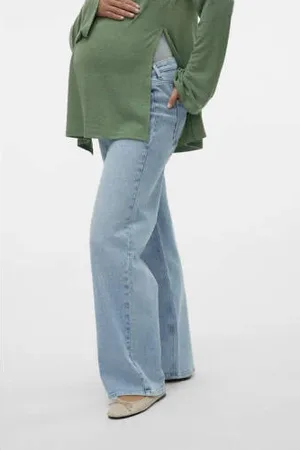 VERO MODA Zwangerschapskleding wide leg jeans