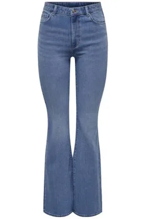 ONLY TALL high waist flared jeans