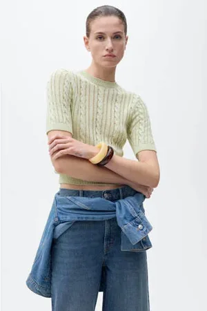 MANGO Top met kabels